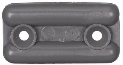 Подпятник пластик. №18 Тёмно-серый (1000/10000 шт) (011-000129)